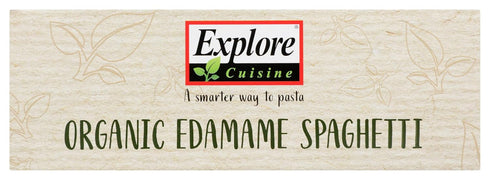 8 oz 4 Explore Cuisine Organic Edamame Spaghetti - - Easy-to-Make Pasta - High in Plant-Based Protein - Non-GMO, Gluten