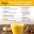 10 4 oz Vegs Turmeric Golden Milk Powder - Ayurvedic Super Spice Mix Golden Milk Latte with Organic Turmeric, Ginger