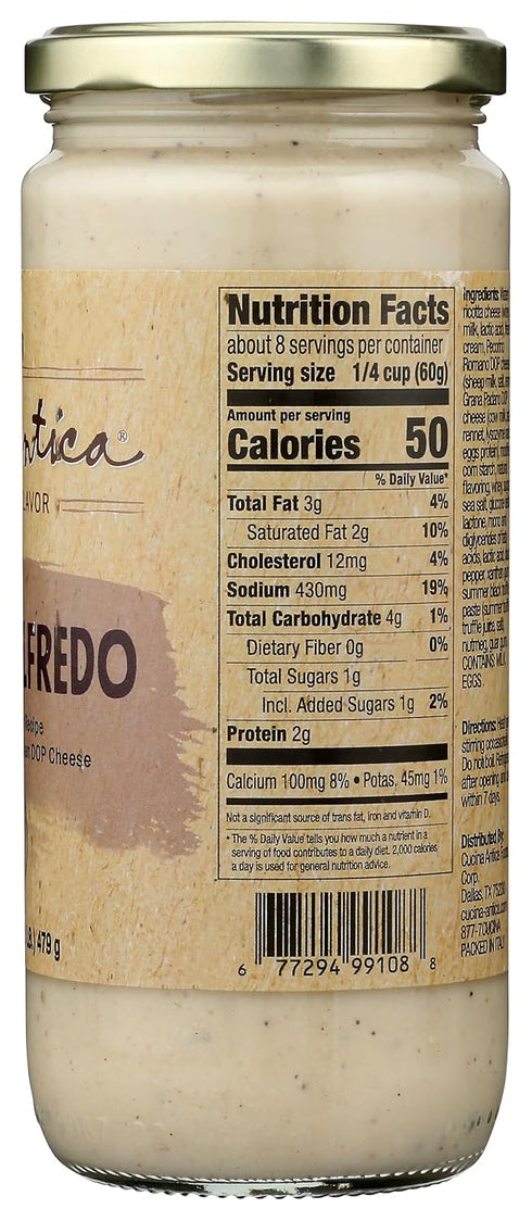 16.9 OZ Cucina Antica Sauce Pasta Trffle Alfrdo