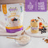 7g 2 lb 8 oz (40oz) Oatsome Organic Overnight Oats with Chia, Flax, & Hemp, Gluten-Free Oatmeal with of Protein, Bag