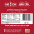 4.05 (Pack 12), King Oscar Mackerel in Sweet Thai Chili Sauce, Ounce Can of Skinless & Boneless, Wild Caught Canned