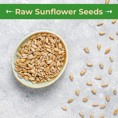 (5lb Sincerely Nuts Organic Sunflower Seed Kernels Raw (No Shell) bag) | Nutritious Antioxidant Rich Superfood Snack |