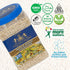 32 oz (2Lb) Golden Crown Whole Wheat Couscous - | Premium Quality Non GMO Project Verified, Vegan + Kosher Certified |
