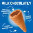 Drumstick 3.5 oz Bites Milk Chocolatey Waffle Cone Snacks, Chocolate Dessert, Pantry Snacks