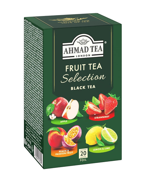 20-Count (Pack 6) Ahmad Tea Fruit Tea Selection