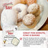 (8oz) Ultimate Baker Vegan Non-Melting White Donut Sugar - All Natural Snow Sugar for Dusting Donuts, Icing & Baking