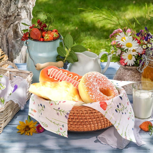 Welpurch 150Pcs 9.8 8.3inch Lavender Deli Paper, x Spring Flower Proof Food Deli Paper Sandwich Grease Resistant Liners
