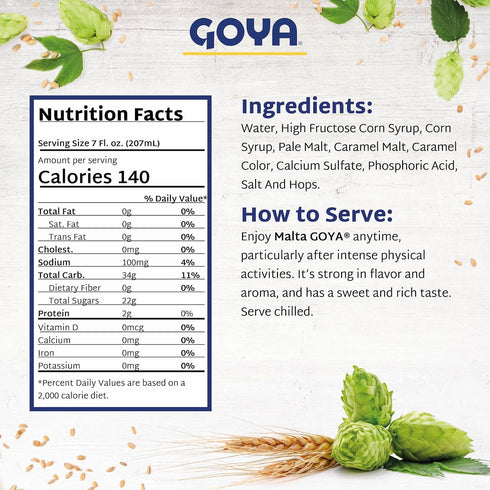 12 oz, 2-Pack Goya Malta