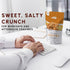 15 oz Snackathon Butter Toffee Cashews, Resealable Bag, Made in USA, All-Natural Fresh Roasted Nuts Coated in a Crunchy