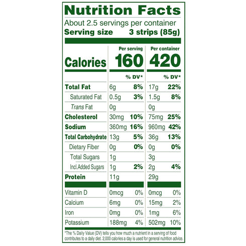 Applegate 8 OZ Farms Organic Chicken Strips