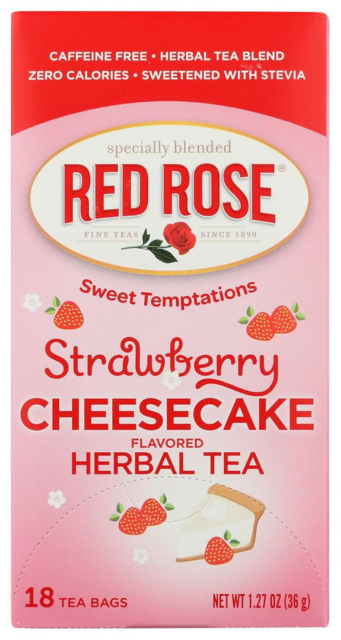 Red Rose Tea Strawberry Shortcake - 18 ct