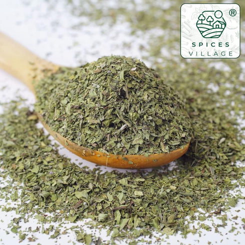 SPICES VILLAGE Dried Peppermint Leaves (2 oz) - Fresh Mint Herb, Great for Loose Leaf Tea, Dry Mint Powder
