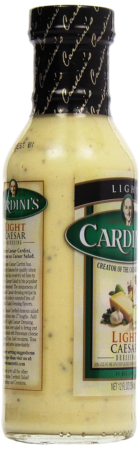 12 oz Cardini's Lite Caesar Dressing