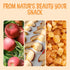 1 LB Packed Oh! Nuts Dried Cinnamon Apple - - Sweetened Dried Fruit Diced - Dehydrated Fruit Bites - in New York