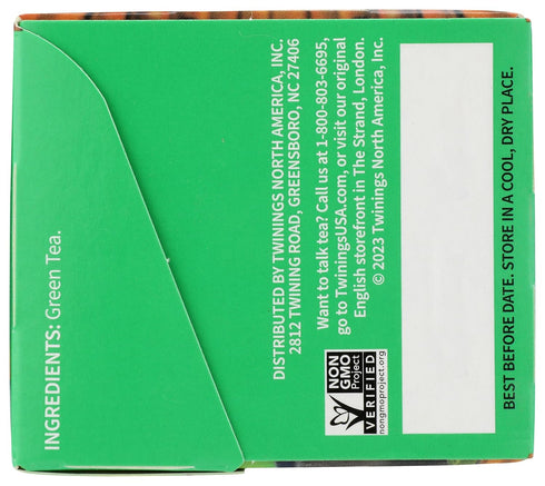 1.48 20 Twinings Green Tea, Ounce Box individual tea bags