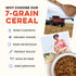 7-Grain 32 oz 5 Sunrise Flour Mill USDA Organic Heritage Hot Cereal Mix - | Great Source of Fiber and Nutrients | Sugar