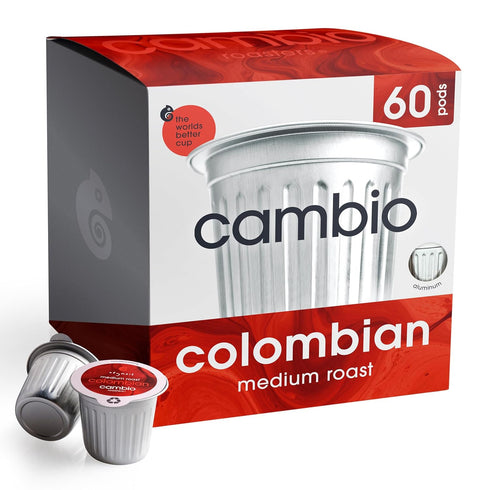 Cambio Roasters Colombian Medium Roast Organic Coffee Pods - The Only Organic