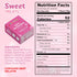 4E's (24 Packs) Novelty Heart Marshmallows Pink & White Valentine Marshmallows Mini Individually Wrapped for Hot