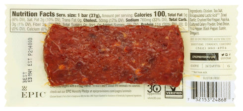 Epic 1.3 OZ PROVISIONS Chicken Sriracha Bar