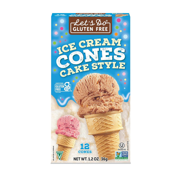 Lets Do Gluten Free Ice Cream Cones - Sugar Cones for Ice