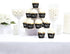 Big Dot of Happiness Gold Party Decorations - Adult 80th Birthday Cupcake Wrappers Set of 12