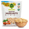 Happy Village Organic Roasted Hazelnuts, 16 OZ Resealable Bag, Roasted and Unsalted,