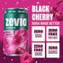 12 oz (24-Pack) Zevia Zero Sugar Soda, Black Cherry, Cans Naturally Sweetened, Non-GMO Project Verified, Gluten-Free
