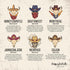 Set, Set 12 Thoughtfully Gourmet, Wild Western-Themed BBQ Sauce and Rubs Book Gift Includes Honey, Montreal Rub & More