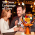 Jtoder Forever Flowers for Delivery, Preserved Flower Bouquets, Long Lasting Orange Sunflower Roses, Gifts Bouquet