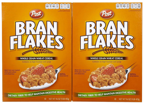 Post Bran Flakes - 16 oz - 2 pk