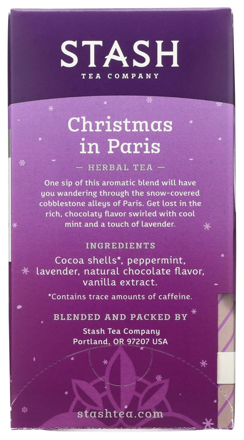 STASH TEA Christmas In Paris Herbal Tea - 18 CT