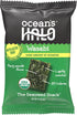 Ocean's Halo Trayless Wasabi Seaweed Snack, Case of 20