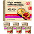 HealSpot High Protein Instant Ramen Variety Pack (6 Cups) - 32g Plant-Based
