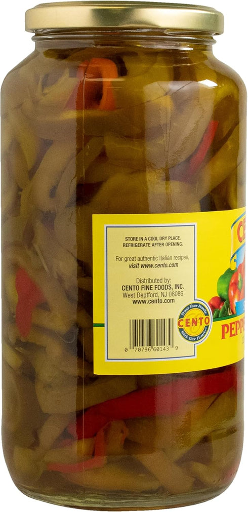 Pack 3 Cento Sweet Sliced Peppers Strips
