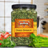 8 Oz Backpacking Gourmet Chopped Dried Spinach Flakes by Its Delish, Jumbo Reusable Container | Premium Natural