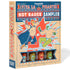 Thoughtfully Gourmet, Luchador Hot Sauce Book Gift Set, Flavors Include Smoky Bourbon,
