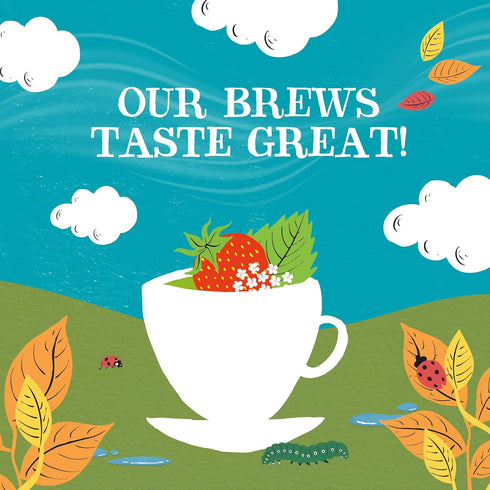 Clipper Tea Strawberry & Elderflower Herbal Tea, Caffeine Free, USDA Organic, 20 Tea Bags