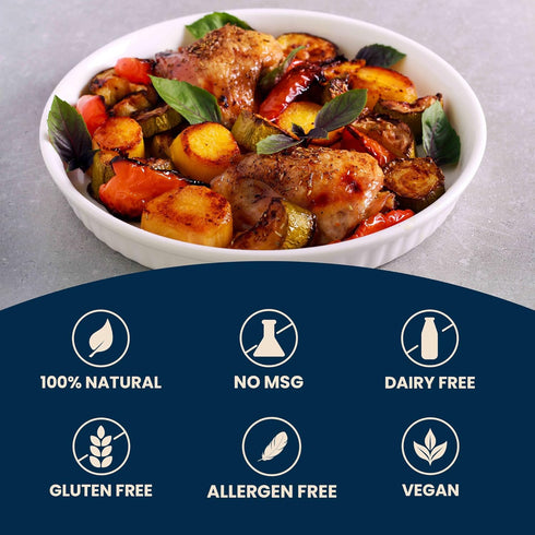 1 5.9 oz Massel Beef Style Bouillon Powder | x | Plant Based Broth & Soup Base | Low FODMAP, Gluten & Dairy Free
