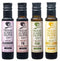 Balsamic Vinegar Combo Gift Set 4 Pack (100ml Each): Blackberry, Fig, Pear,