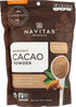 Navitas Organics Cacao Powder, Bags, 30 Servings, 1 Pound (Pack of 1),