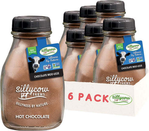 Sillycow Farms Hot Chocolate Moo-usse Mix | Rich Hot Cocoa Delight |