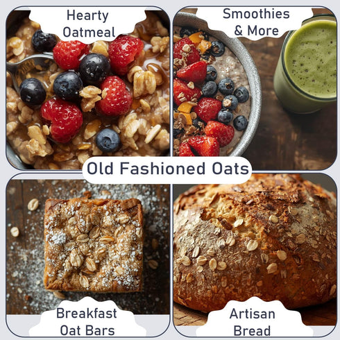 5 Lb Great River Milling Organic Steel Cut Oats | Whole Grain, Non-GMO, Kosher | Hearty Healthy | Rich Texture & Flavor