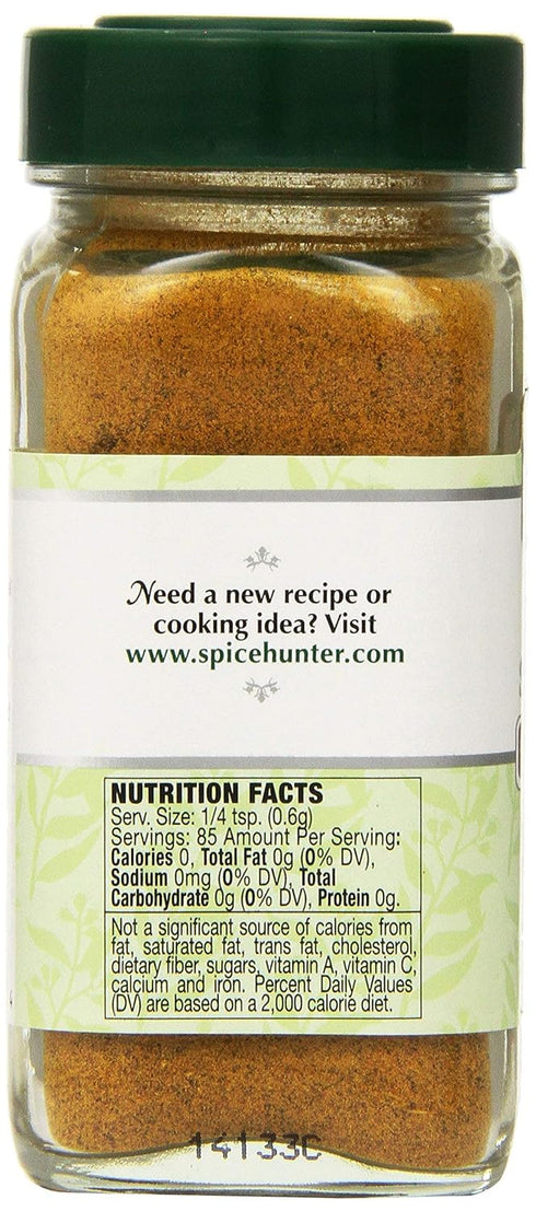 1.8 (Pack 6) Spice Hunter Spices, Curry Seasoning Blend, Ounce