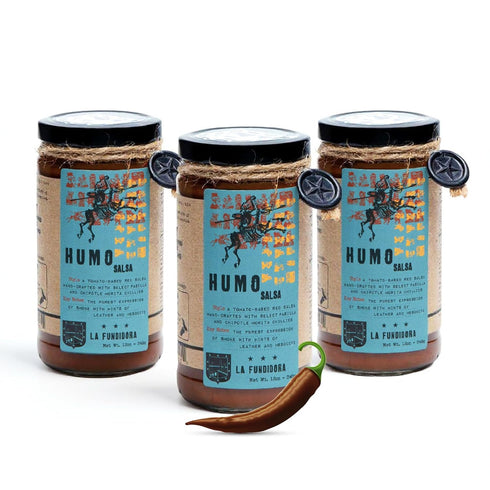 La Fundidora Humo Salsa, Tomatoes Pasilla Chipotle Chiles, Authentic Traditional Mexican Recipe,