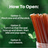 100% 25 HoneyPlusCo | Natural Honey Sticks - Wildflower (Unflavored) - Pcs