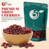 3 NY Spice Shop Whole Dried Cherries - Pound Tropical Sweet & Tart Cherry Fruit Snacking - Dried Fruit Slices