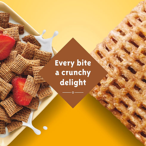 19 oz Wheat Chex Breakfast Cereal, Homemade Chex Mix Ingredient, Family Size