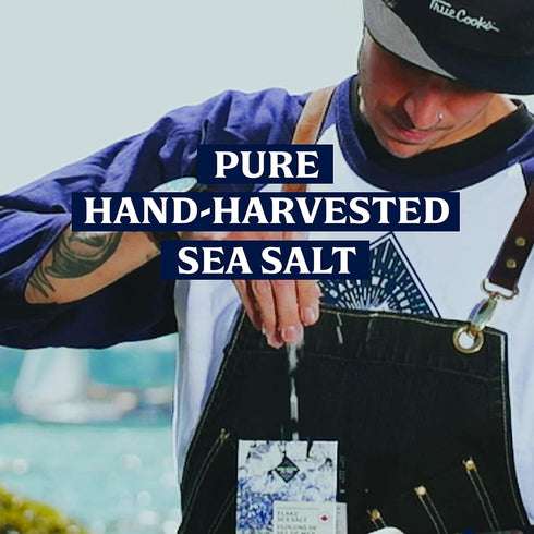 35oz Bulk Flaky Sea Salt - Large Gourmet Salt Flakes - Professional Chef Quality - Handcrafted on Vancouver Island