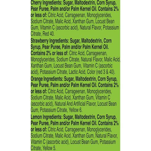 Pack, 6 Fruit by the Foot Fruit Flavored Snacks, Starburst, Variety ct