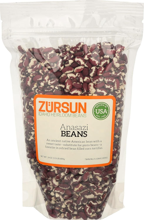 Zursun Beans Anasazi, 24 OZ